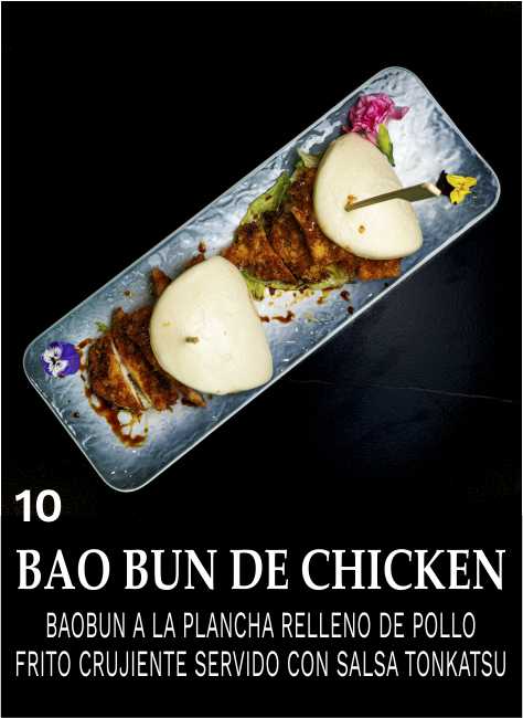 BAO BUN DE CHICKEN / PIEZA