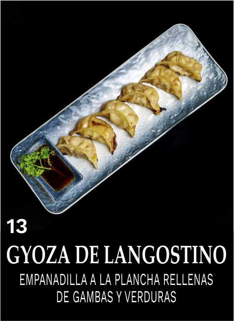 GYOZA DE LANGOSTINO 6 PIEZAS