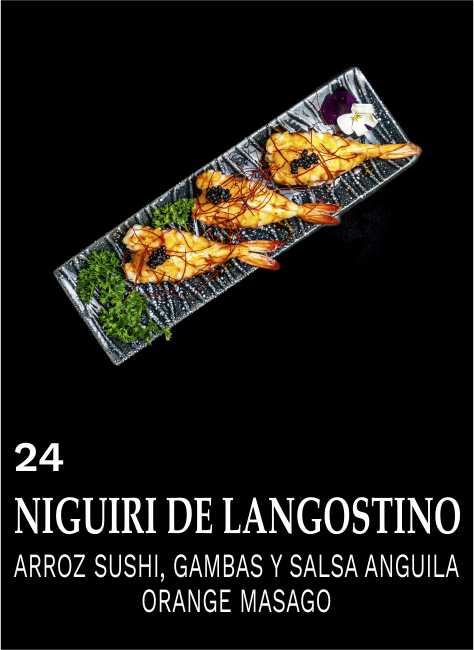NIGUIRI DE LANGOSTINO ABURI / PIEZA