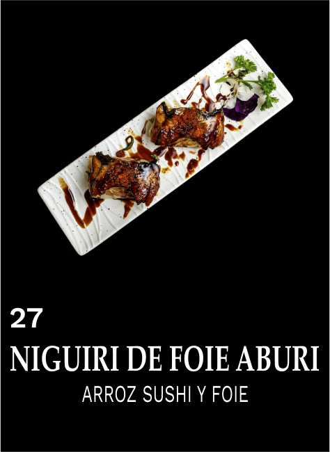 NIGUIRI DE FOIE ABURI / PIEZA