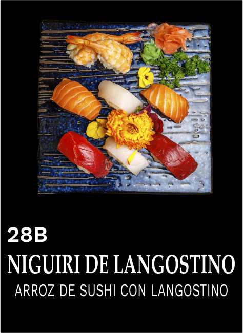 NIGUIRI DE LANGOSTINO 2 PIEZAS