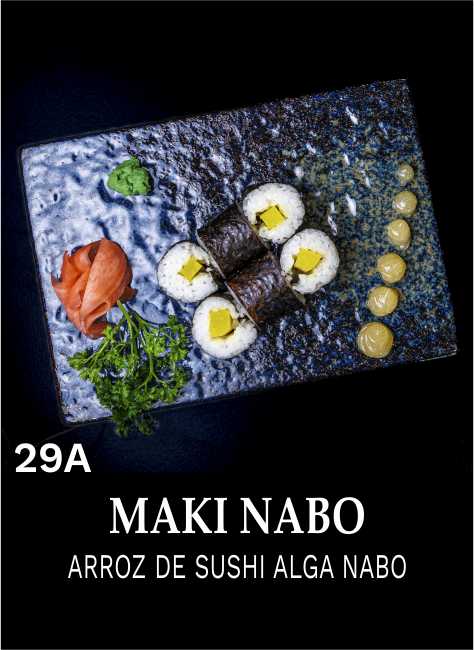 MAKI NABO 6 PIEZAS