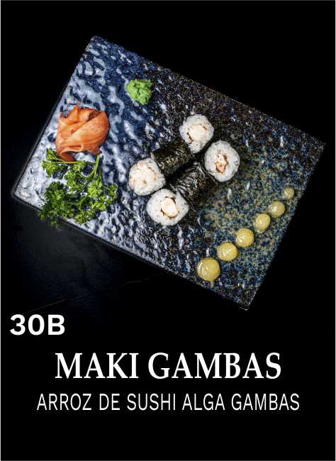 MAKI GAMBAS 6 PIEZAS