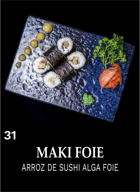 MAKI FOIE 6 PIEZAS