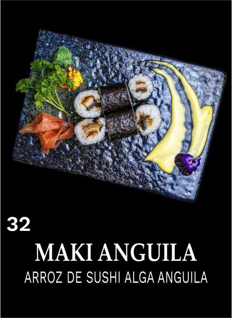 MAKI ANGUILA 6 PIEZAS