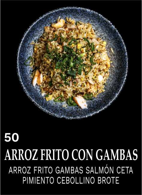 ARROZ FRITO CON MASRICO