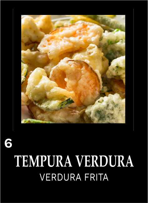 TEMPURA VERDURA