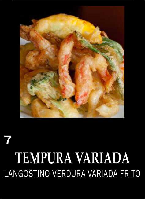 TEMPURA VARIADA