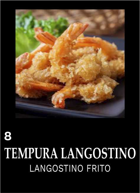 TEMPURA LANGOSTINO 6 PIEZAS