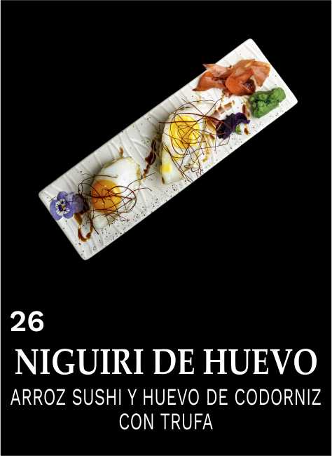 NIGUIRI DE HUEVO CODORNIZ ABURI / PIEZA