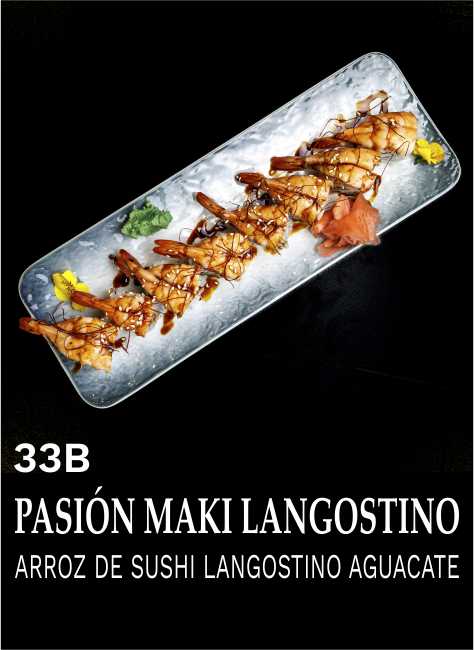 PASION MAKI LANGOSTINO AGUACATE LIGHT